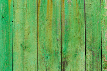 Fototapeta na wymiar Alcudia Old Town aged green door wood texture