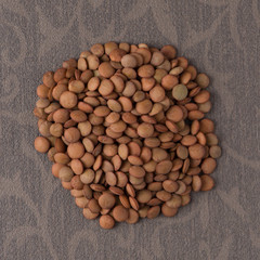 Circle of lentils
