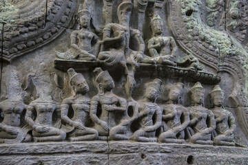 Cambodia, ancient Temple, Angkor Wat