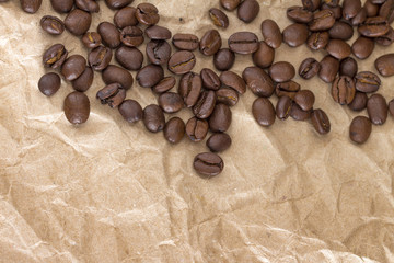 coffee on the white background