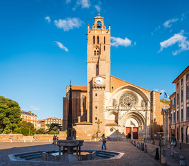 Fototapeta na wymiar Cathédrale Saint Étienne à Toulouse