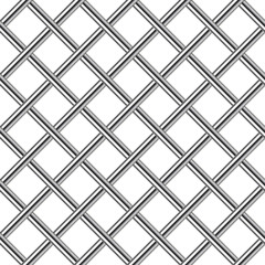 chrome metal grid diagonal seamless background