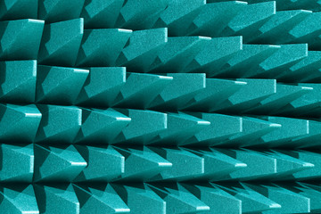 Anechoic electromagnetic or sound chamber
