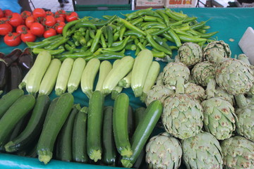 fruits et légumes frais
