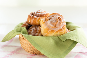 Delicious cinnamon buns