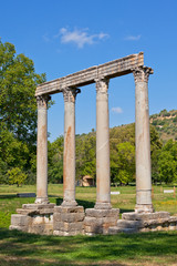 Ancient Roman Temple in Riez, France