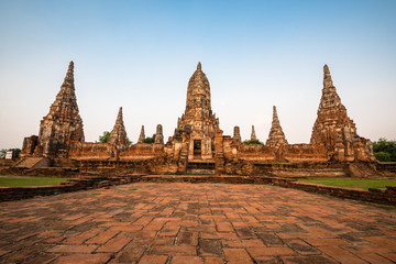 Fototapeta premium wat chaiwatthanaram temple, ayutthaya, thailand