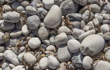 beach rocks sand sea