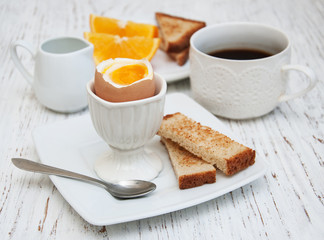 boiled eggs for breakfast