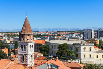Obraz premium Blick auf Zadar