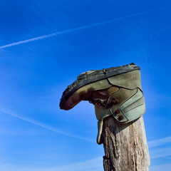 Wanderschuh hat ausgedient