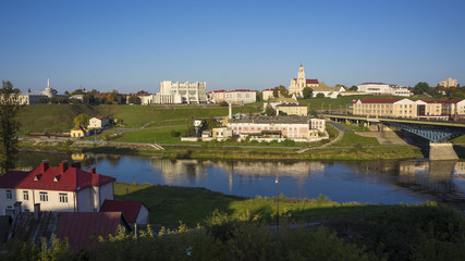 Fototapeta na wymiar View of Grodno