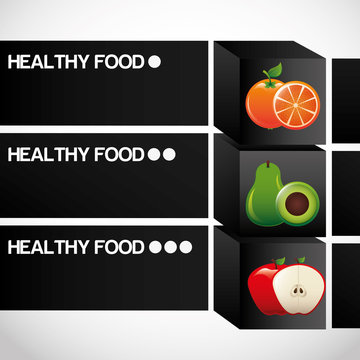 healthy food infographics