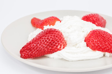 Fragole con panna