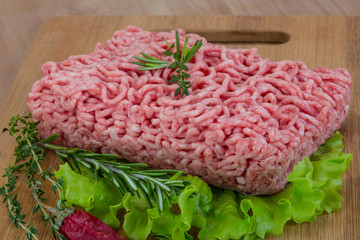Raw minced meat