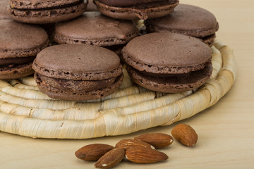 Chocolate macaroons