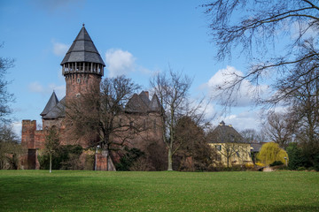 Fototapeta na wymiar Castle Linn - Krefeld - Germany