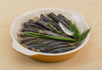 Salted anchovy