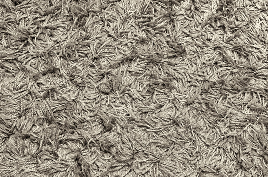 White Grey Carpet Texture For Background