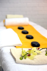 Place for relaxation in modern wellness center