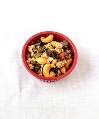 Trail Mix of dry fruits and chocolate chips