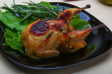 Roasted Quail