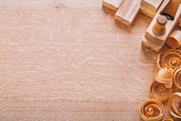 copyapce image wooden shavings old fashioned woodworkers plane p