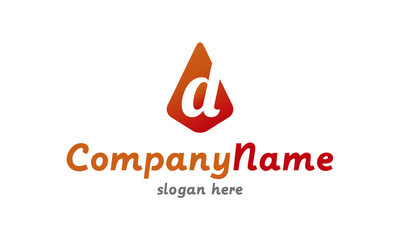 logo abstracto letra d