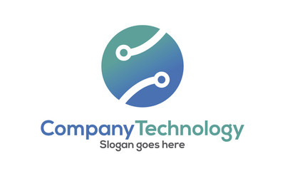 logo circular tecnologico
