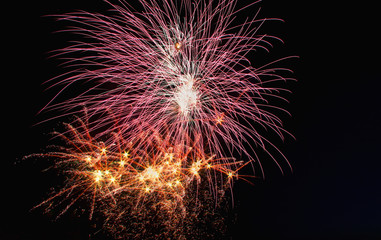 Fototapeta premium Feu d'artifice 14 juillet
