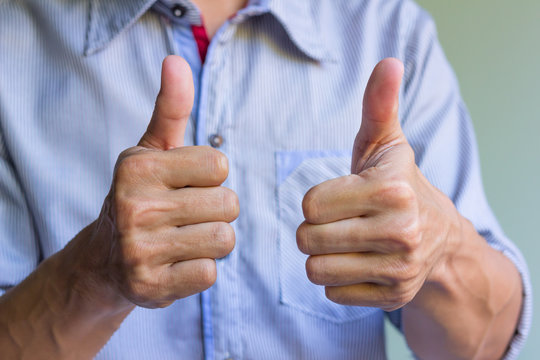 Double Thumbs Up