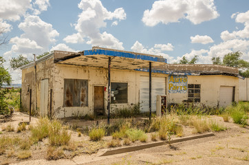 Neglected Service Station