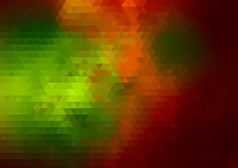 Foto auf Alu-Dibond Retro pattern of geometric shapes. Colorful mosaic banners. Retr © igor_shmel