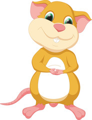 Cute mouse cartoon