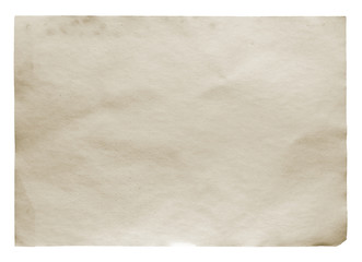 old paper isolated
