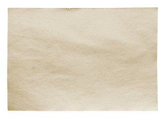 old paper isolated