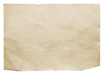 old paper isolated
