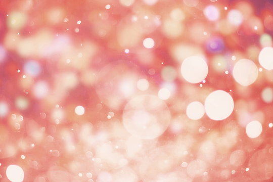 elegant abstract background with bokeh lights and stars