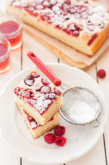 Raspberry and Yogurt Cake