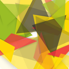 Vector background abstract polygon triangles.