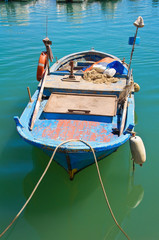 Boat. Trani. Puglia. Italy.