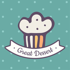 Easter cake icon