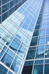 Modern office buildings