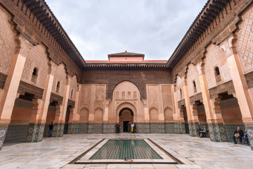 Fototapeta premium Madrassa in Marrakech, Morocco
