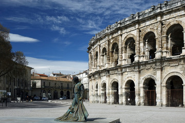 Les arènes de Nîmes