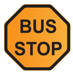 Bus Stop Sign