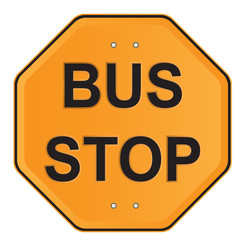 Bus Stop Sign