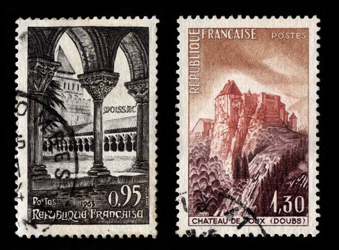 French Postage Stamps