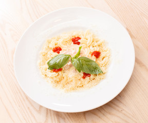 pasta with cheese