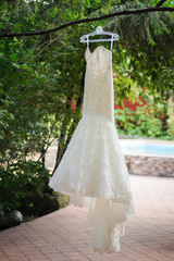wedding dress is ready for bride's best day